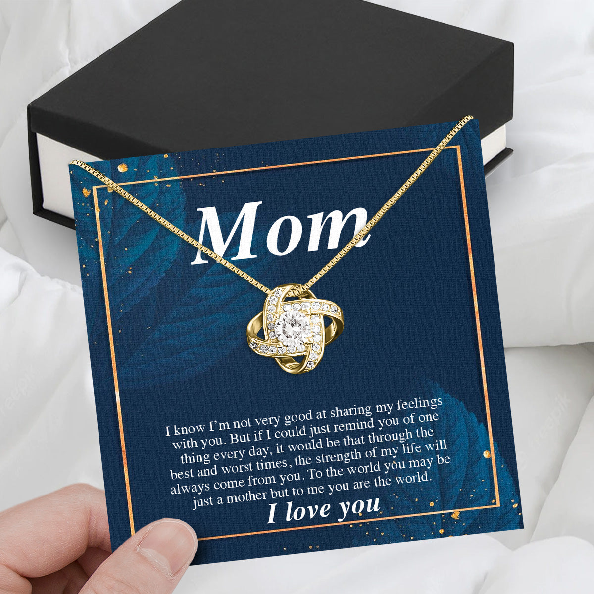 Radiant Mom Necklace: A Heartfelt Token of Love and Gratitude