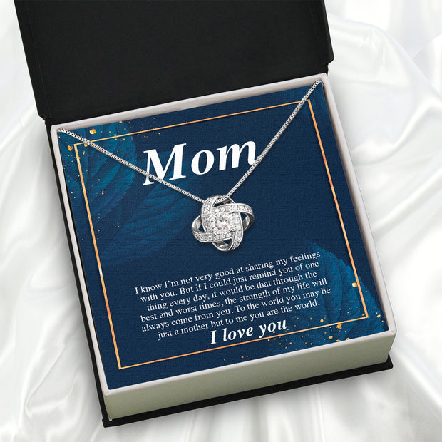 Radiant Mom Necklace: A Heartfelt Token of Love and Gratitude
