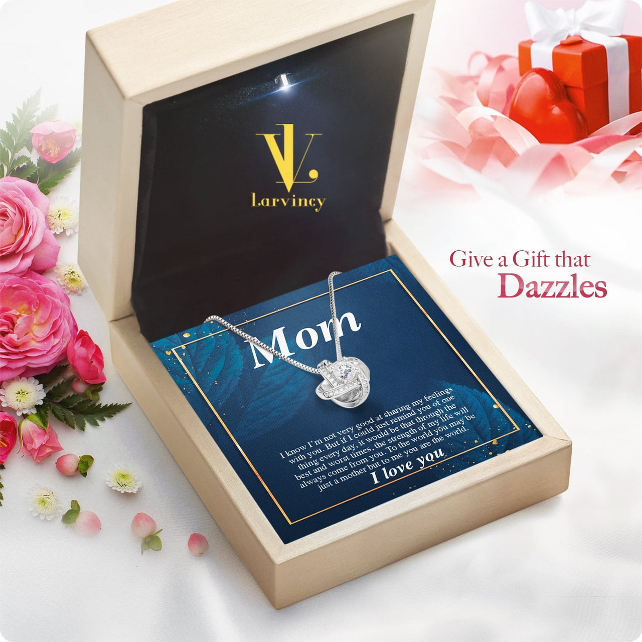 Radiant Mom Necklace: A Heartfelt Token of Love and Gratitude