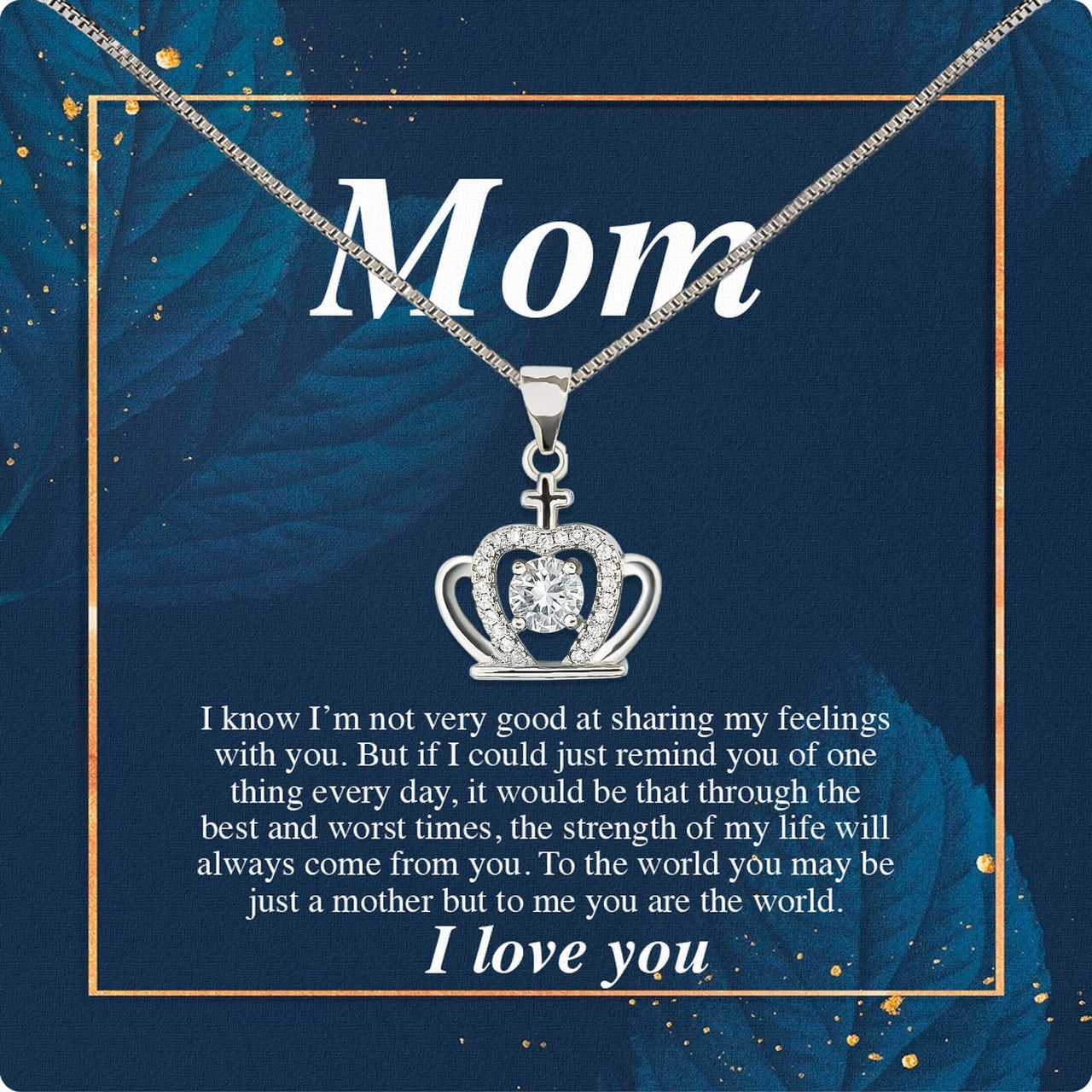 Radiant Mom Necklace: A Heartfelt Token of Love and Gratitude