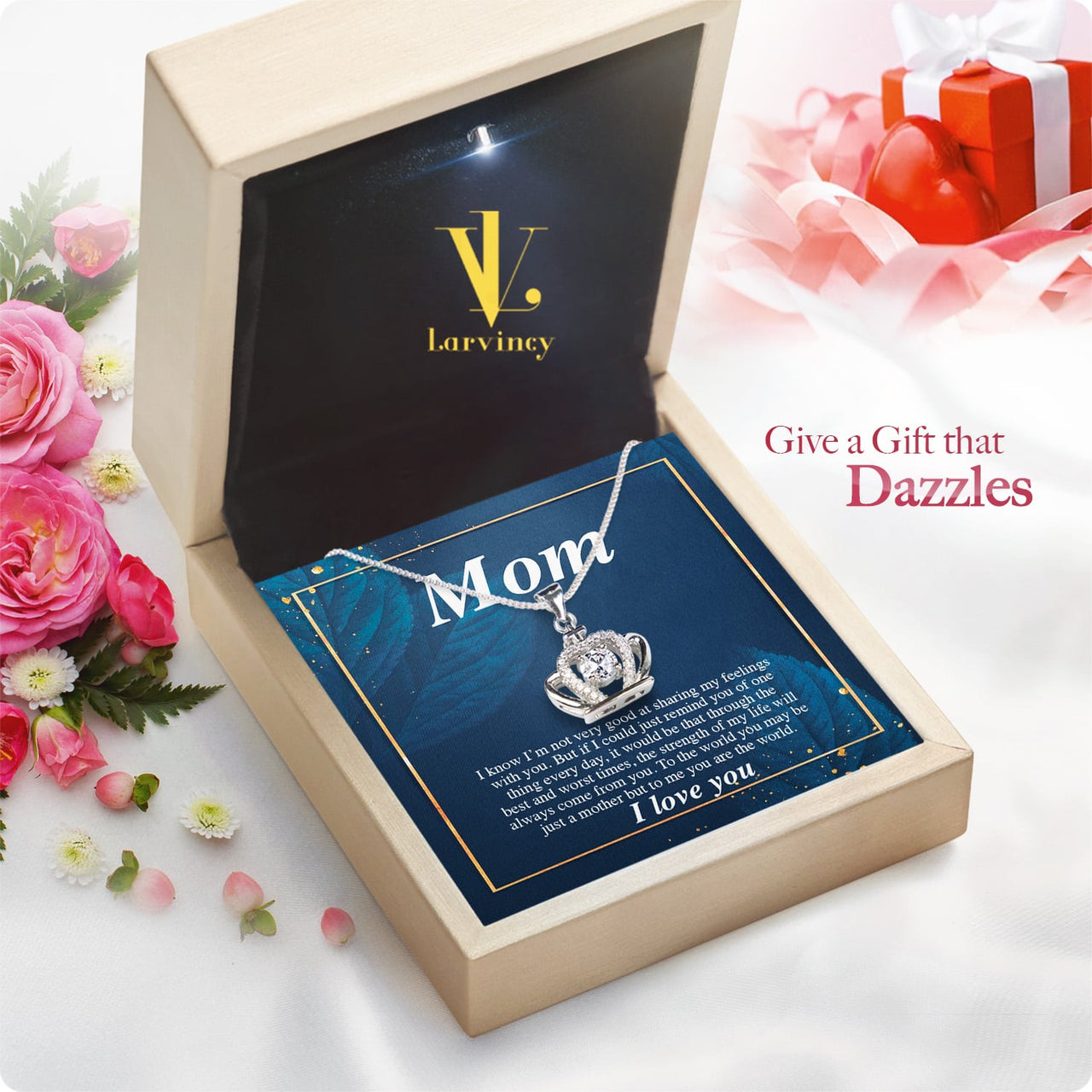 Radiant Mom Necklace: A Heartfelt Token of Love and Gratitude