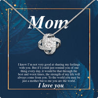 Thumbnail for Radiant Mom Necklace: A Heartfelt Token of Love and Gratitude