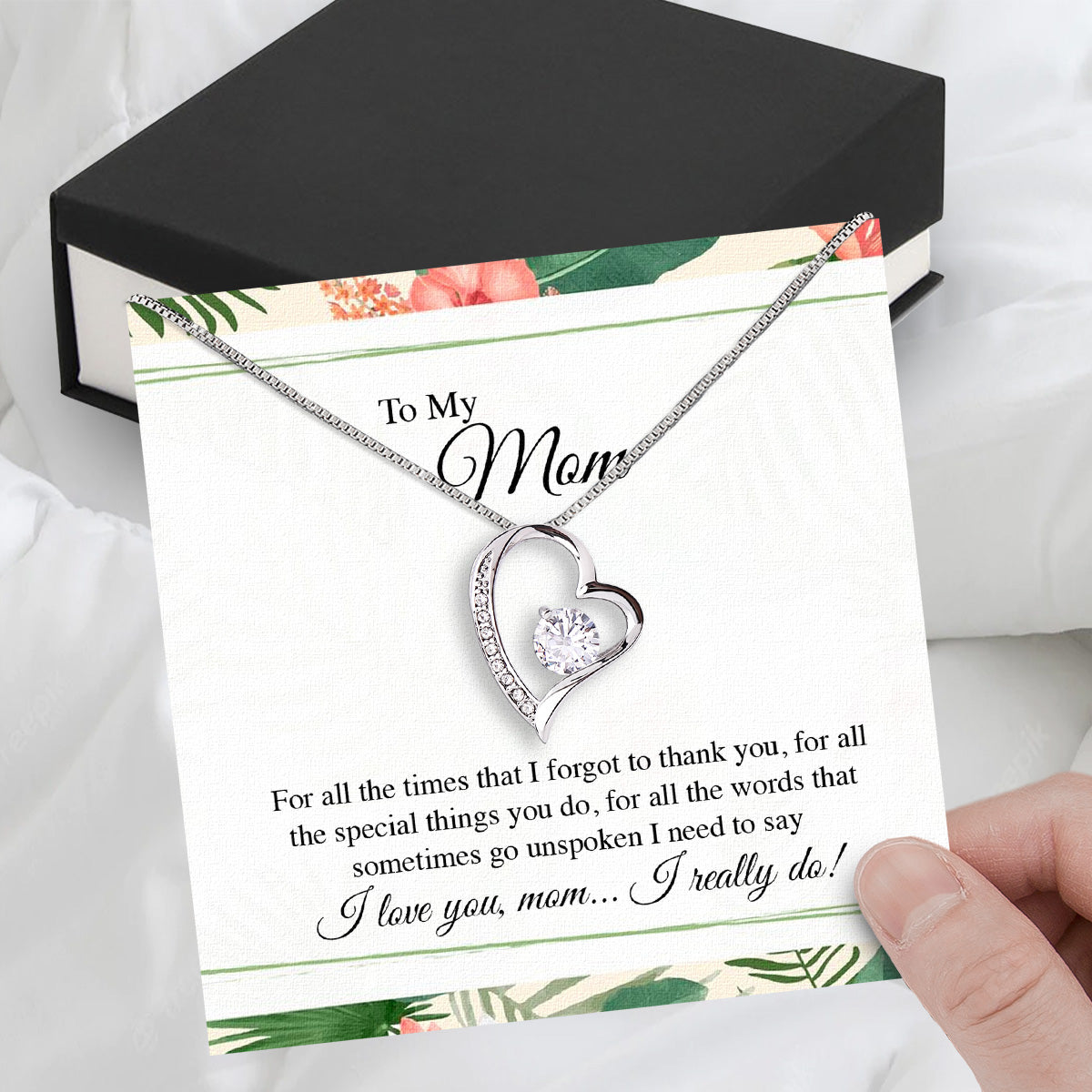 Radiant Mom Necklace: A Heartfelt Token of Love and Gratitude