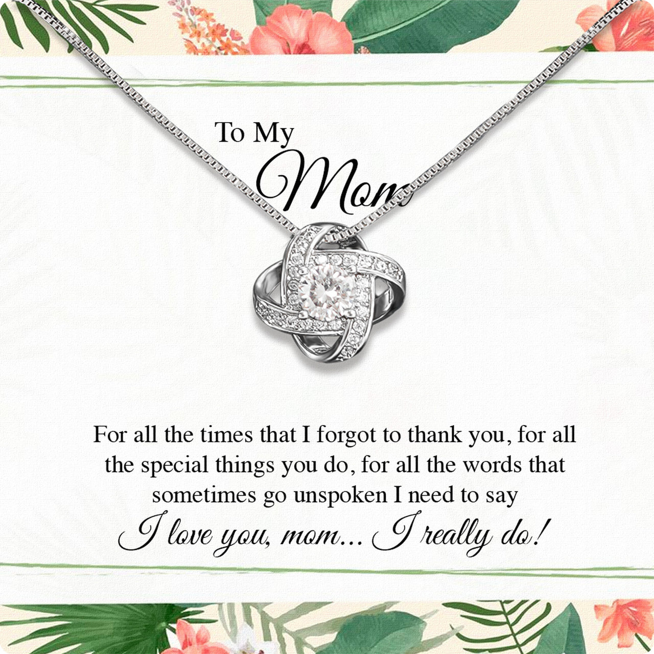 Radiant Mom Necklace: A Heartfelt Token of Love and Gratitude