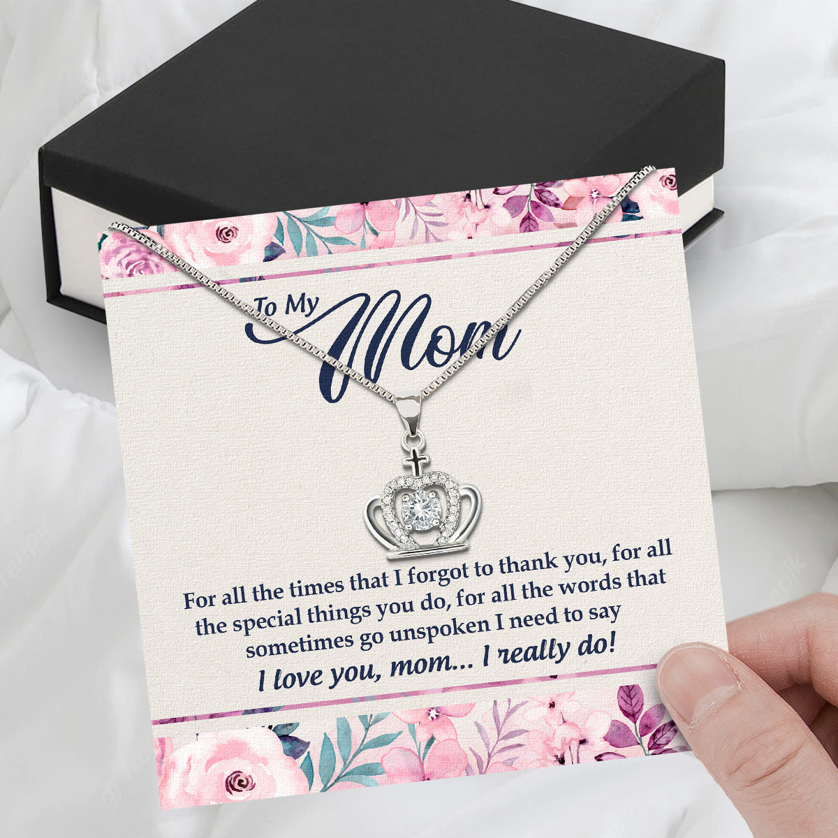 Radiant Mom Necklace: A Heartfelt Token of Love and Gratitude