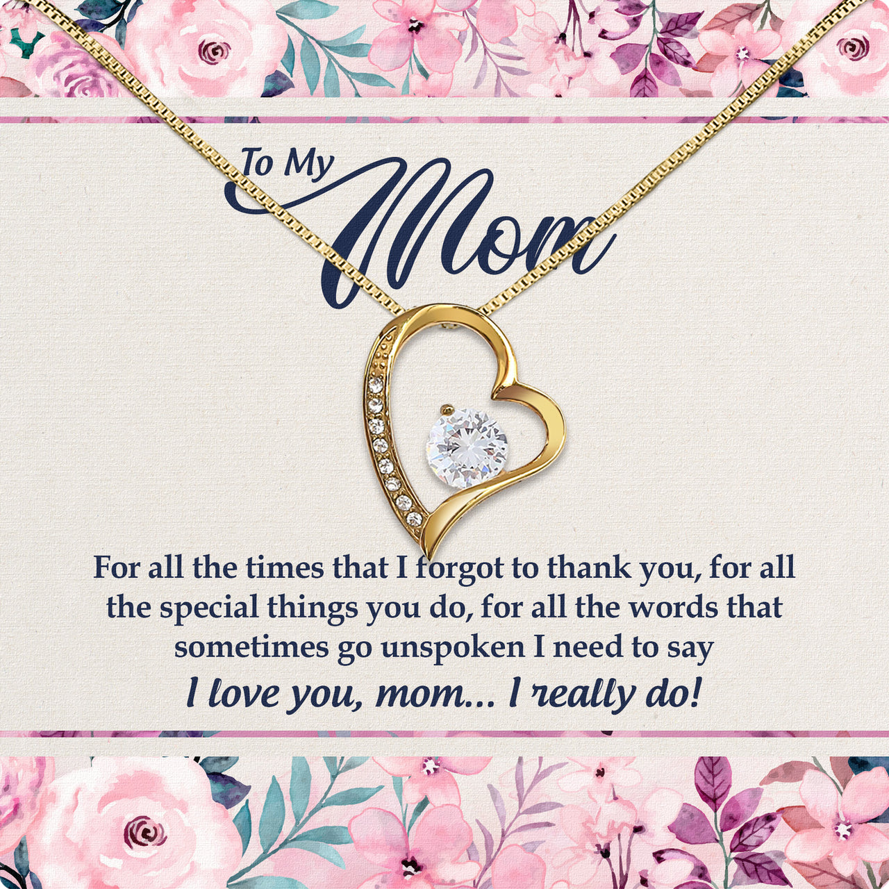 Radiant Mom Necklace: A Heartfelt Token of Love and Gratitude