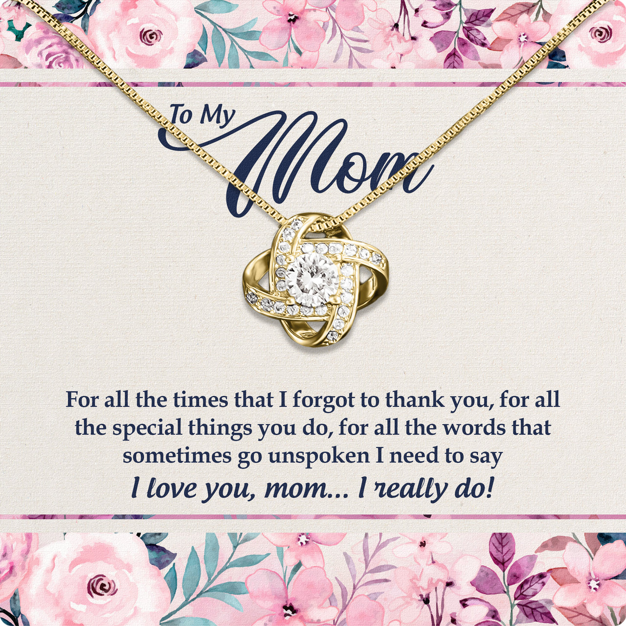 Radiant Mom Necklace: A Heartfelt Token of Love and Gratitude