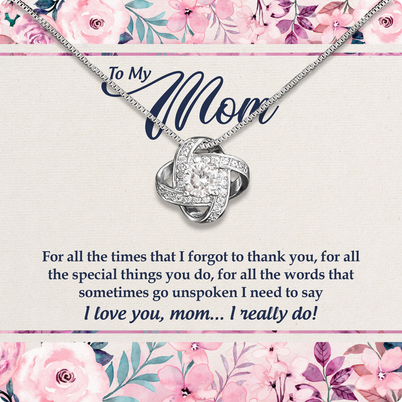 Radiant Mom Necklace: A Heartfelt Token of Love and Gratitude