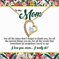 Thumbnail for Radiant Mom Necklace: A Heartfelt Token of Love and Gratitude