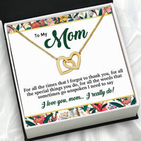 Thumbnail for Radiant Mom Necklace: A Heartfelt Token of Love and Gratitude