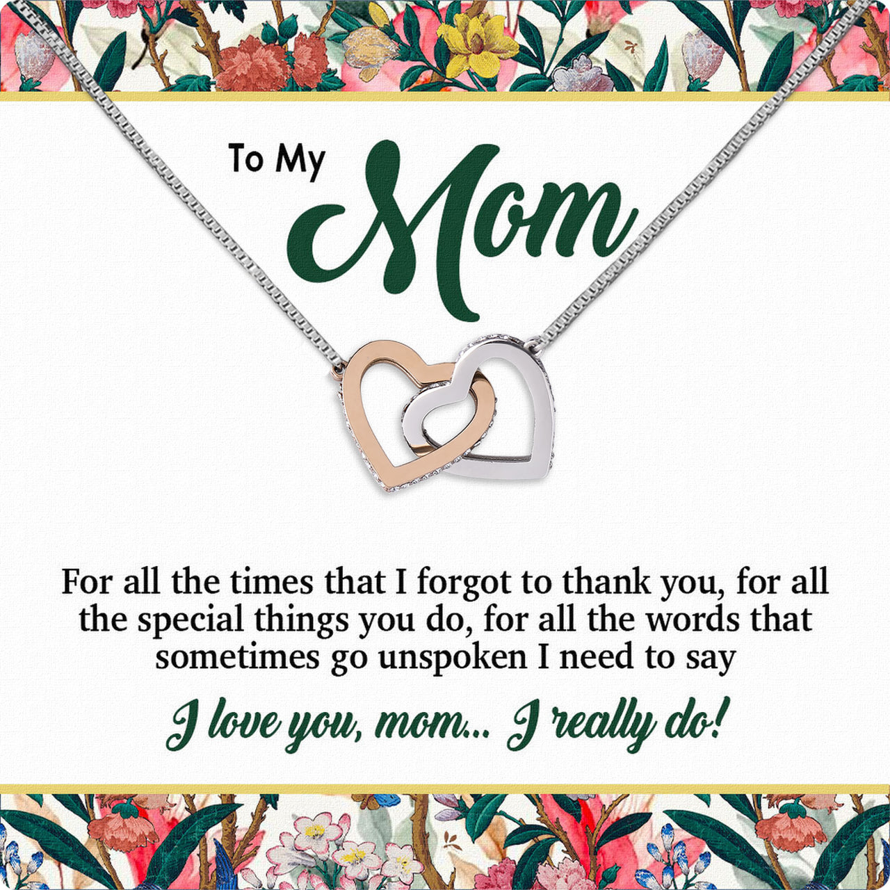 Radiant Mom Necklace: A Heartfelt Token of Love and Gratitude