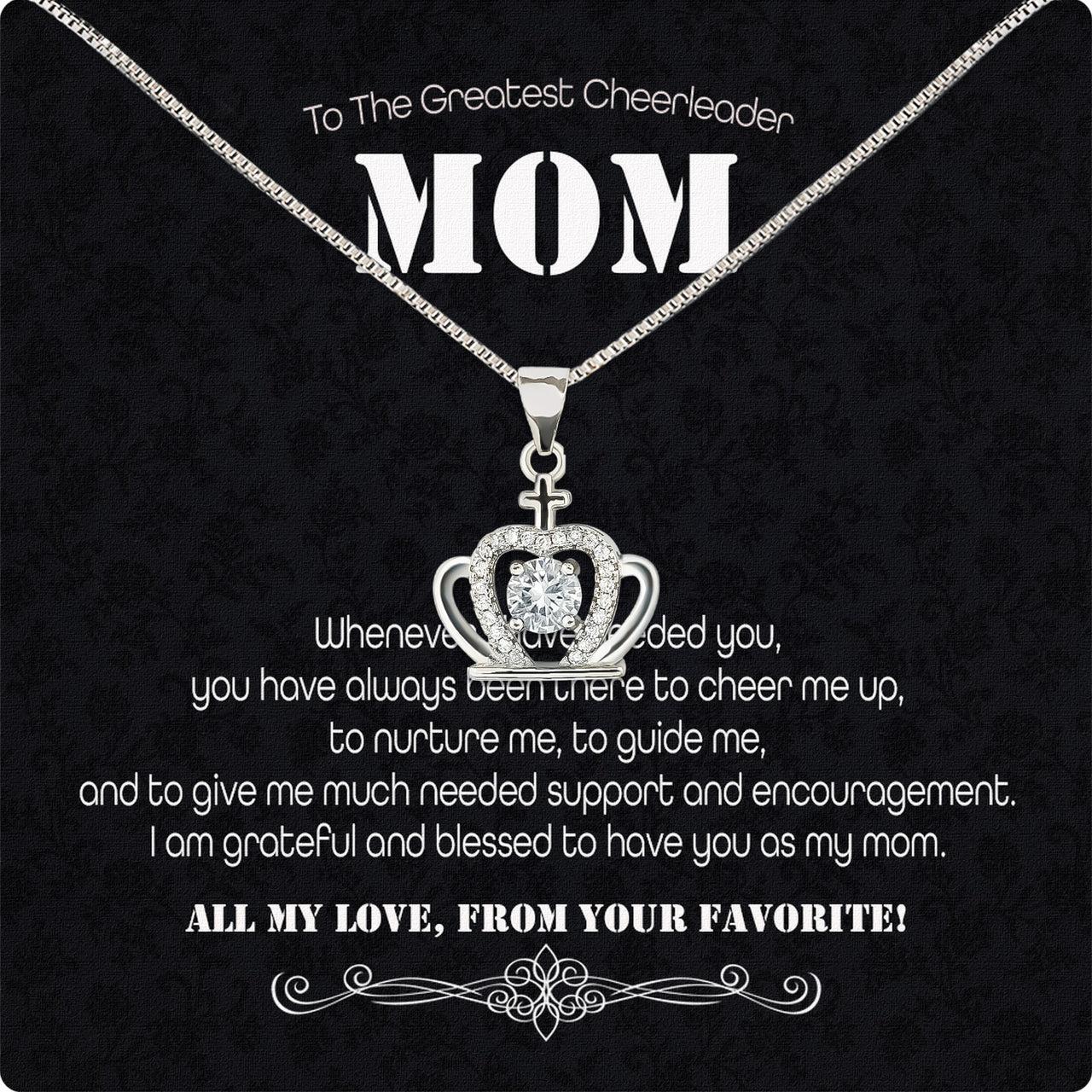 Radiant Mom Necklace: A Heartfelt Token of Love and Gratitude