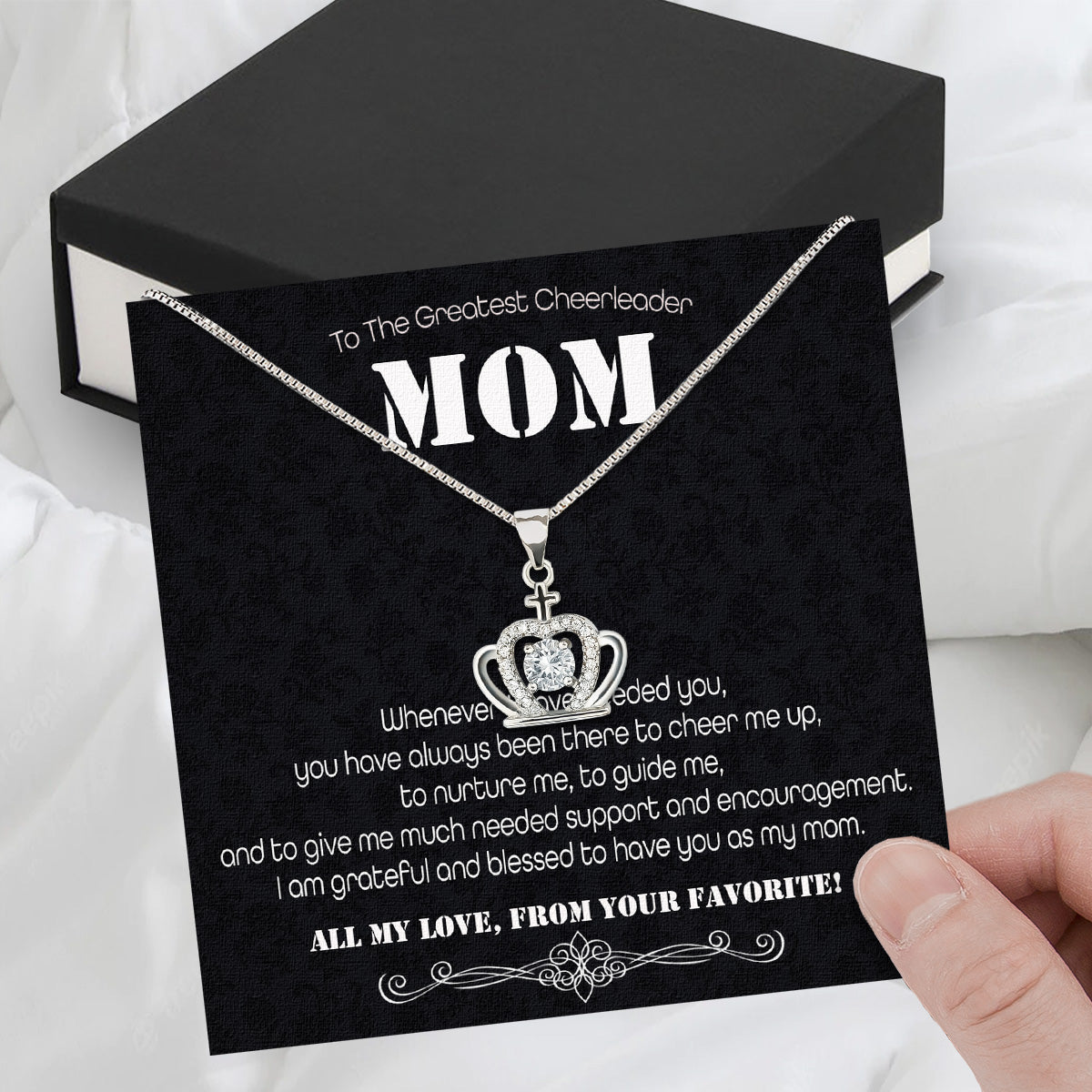 Radiant Mom Necklace: A Heartfelt Token of Love and Gratitude