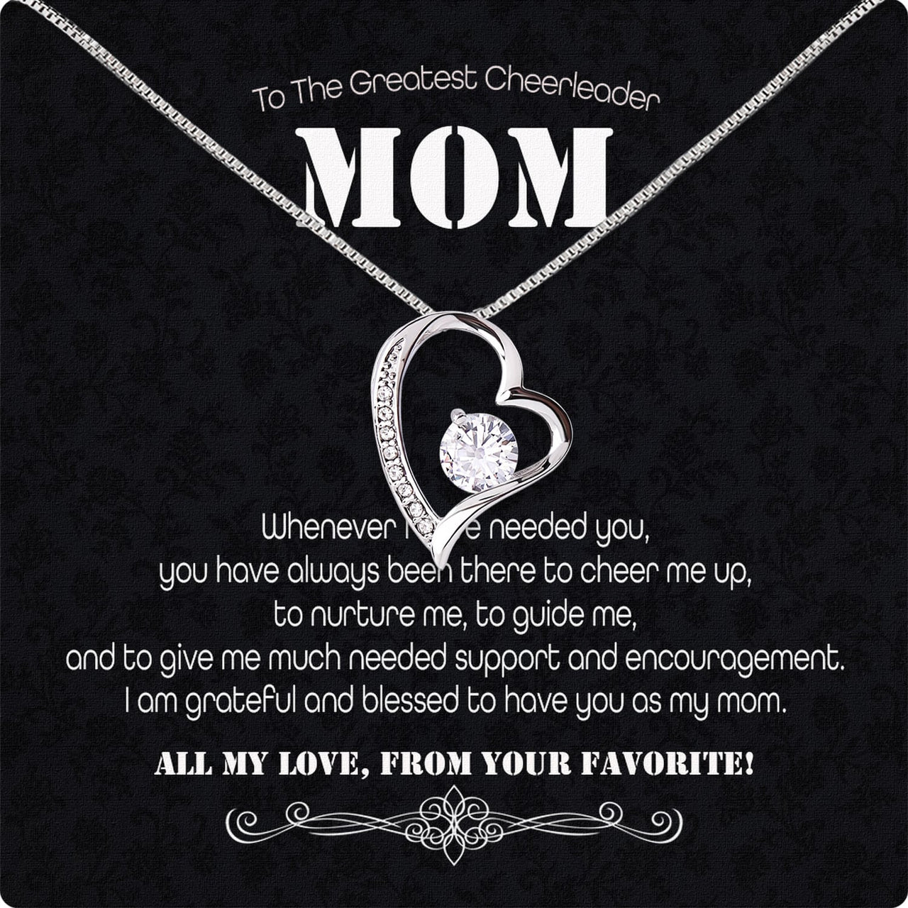 Radiant Mom Necklace: A Heartfelt Token of Love and Gratitude