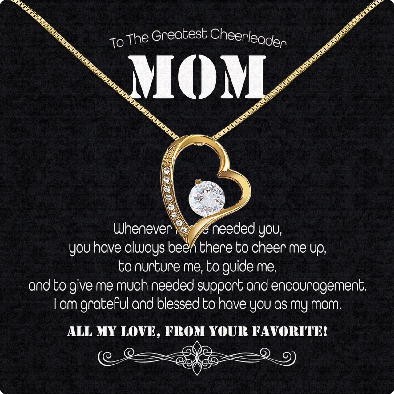 Radiant Mom Necklace: A Heartfelt Token of Love and Gratitude