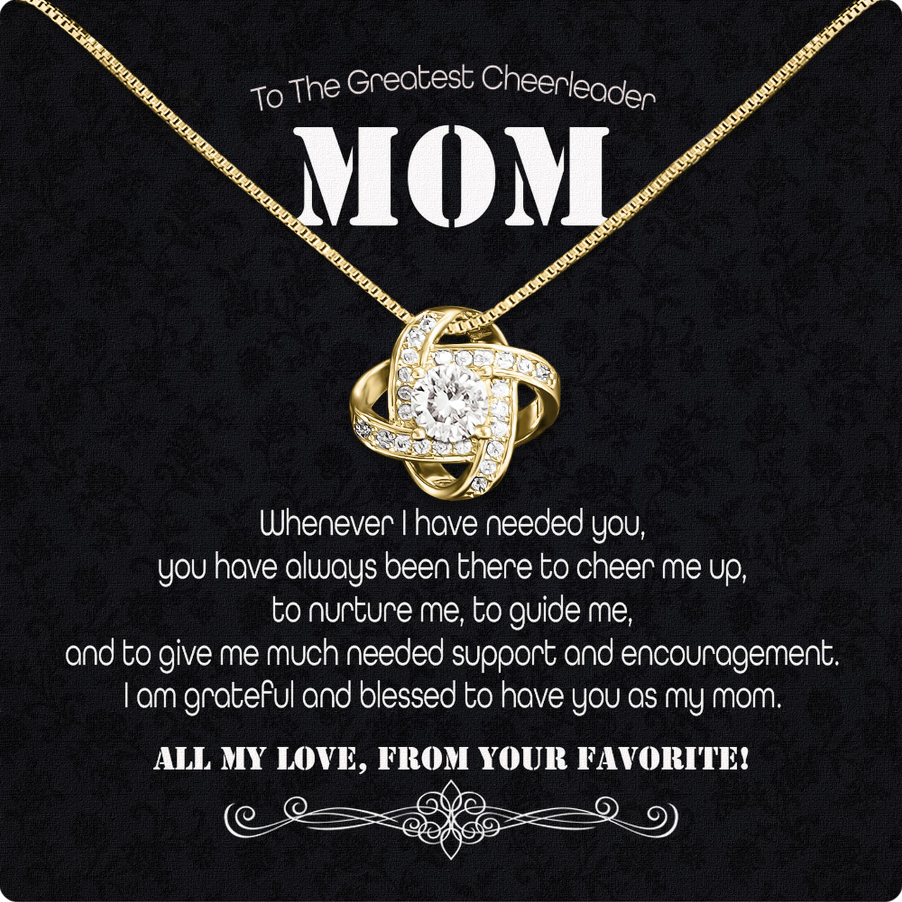 Radiant Mom Necklace: A Heartfelt Token of Love and Gratitude