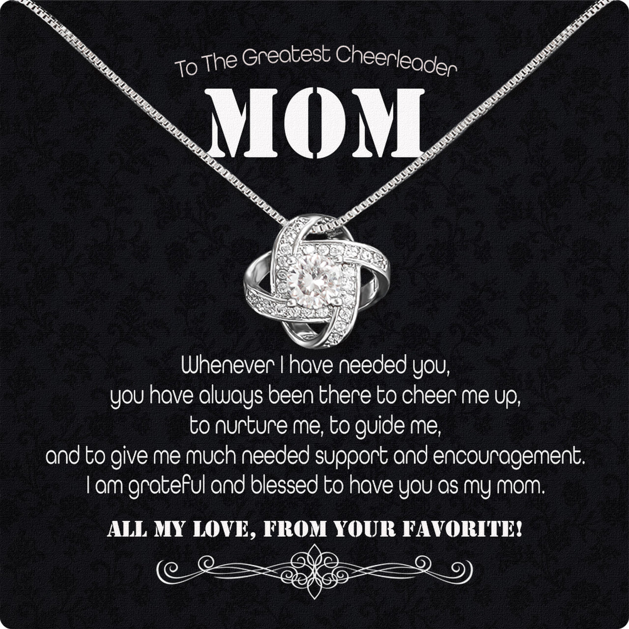 Radiant Mom Necklace: A Heartfelt Token of Love and Gratitude