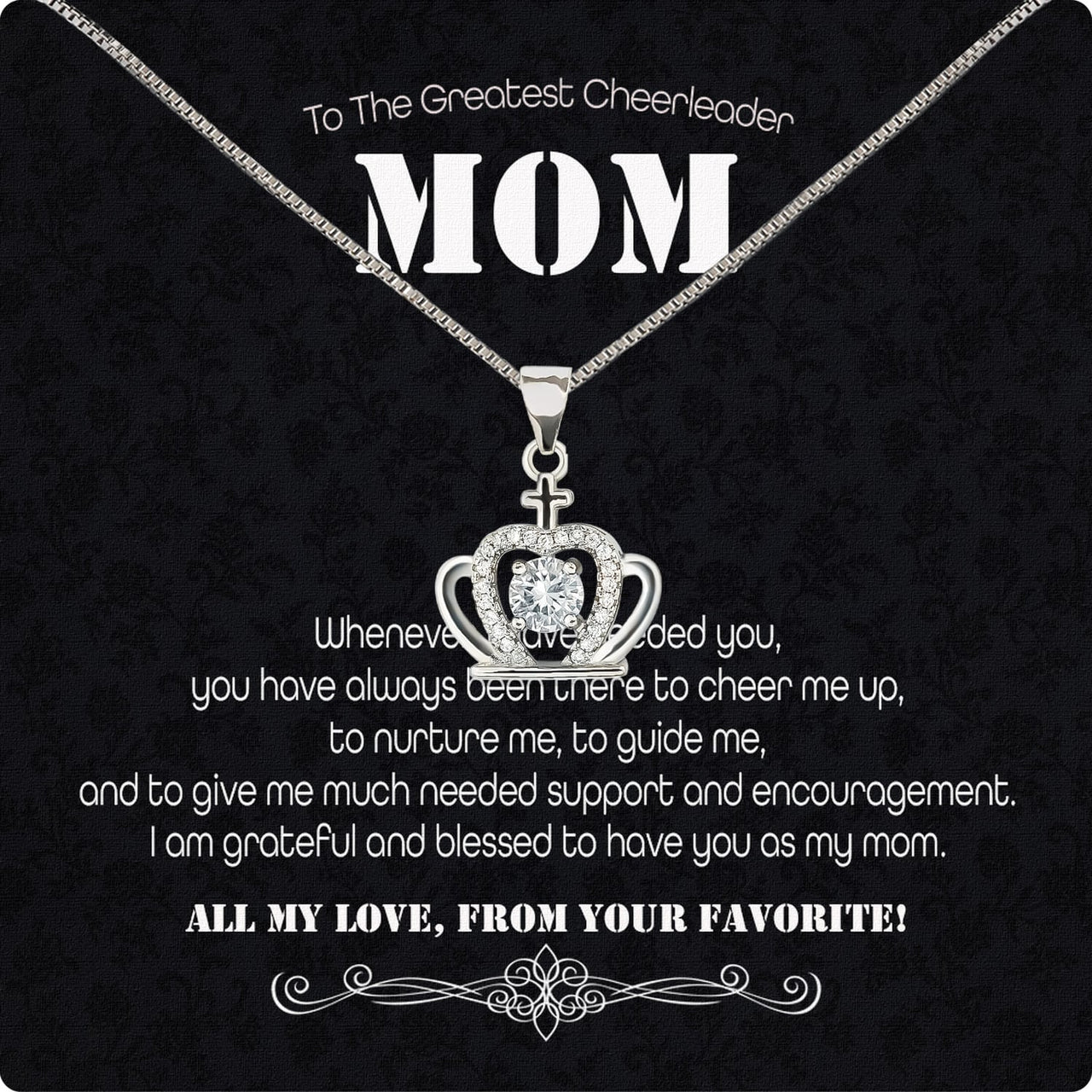 Radiant Mom Necklace: A Heartfelt Token of Love and Gratitude