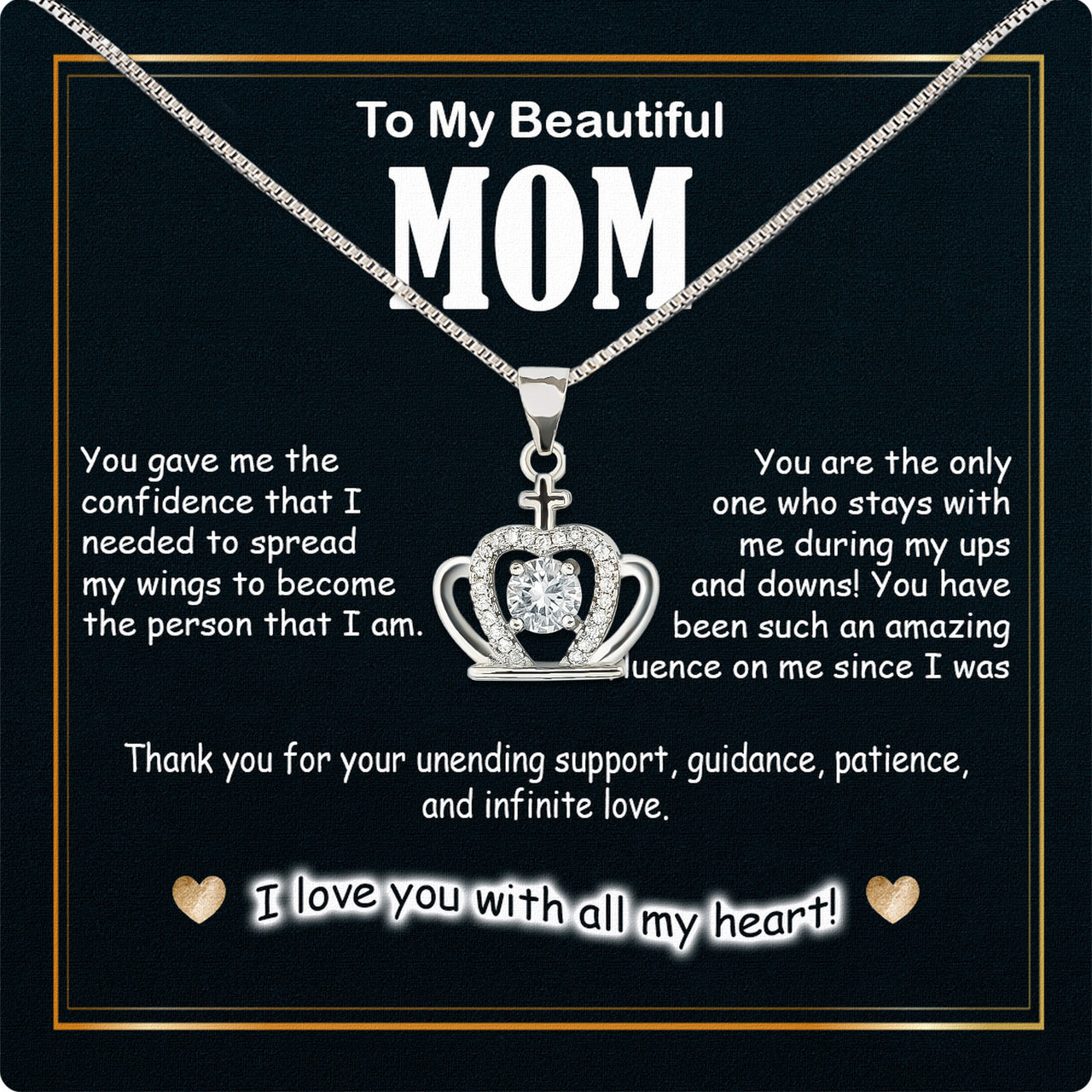 Radiant Mom Necklace: A Heartfelt Token of Love and Gratitude