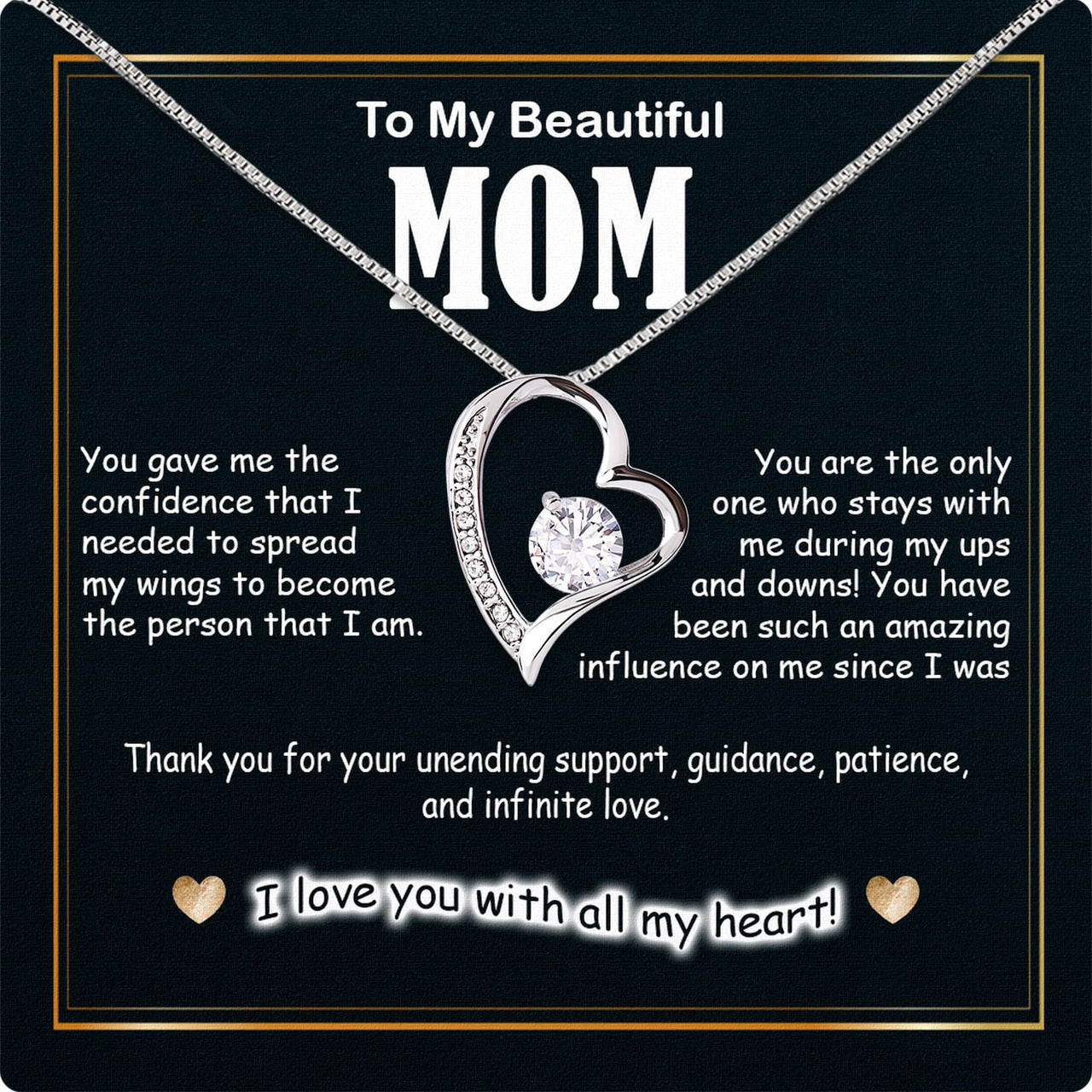 Radiant Mom Necklace: A Heartfelt Token of Love and Gratitude