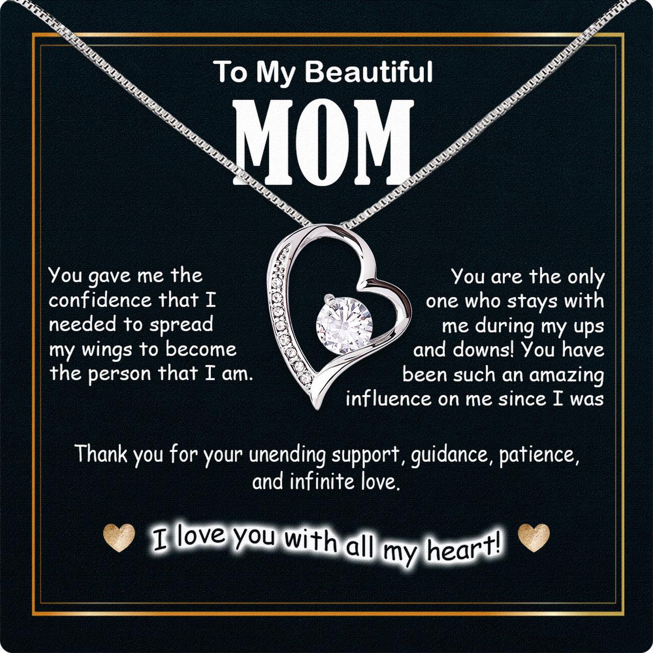 Radiant Mom Necklace: A Heartfelt Token of Love and Gratitude