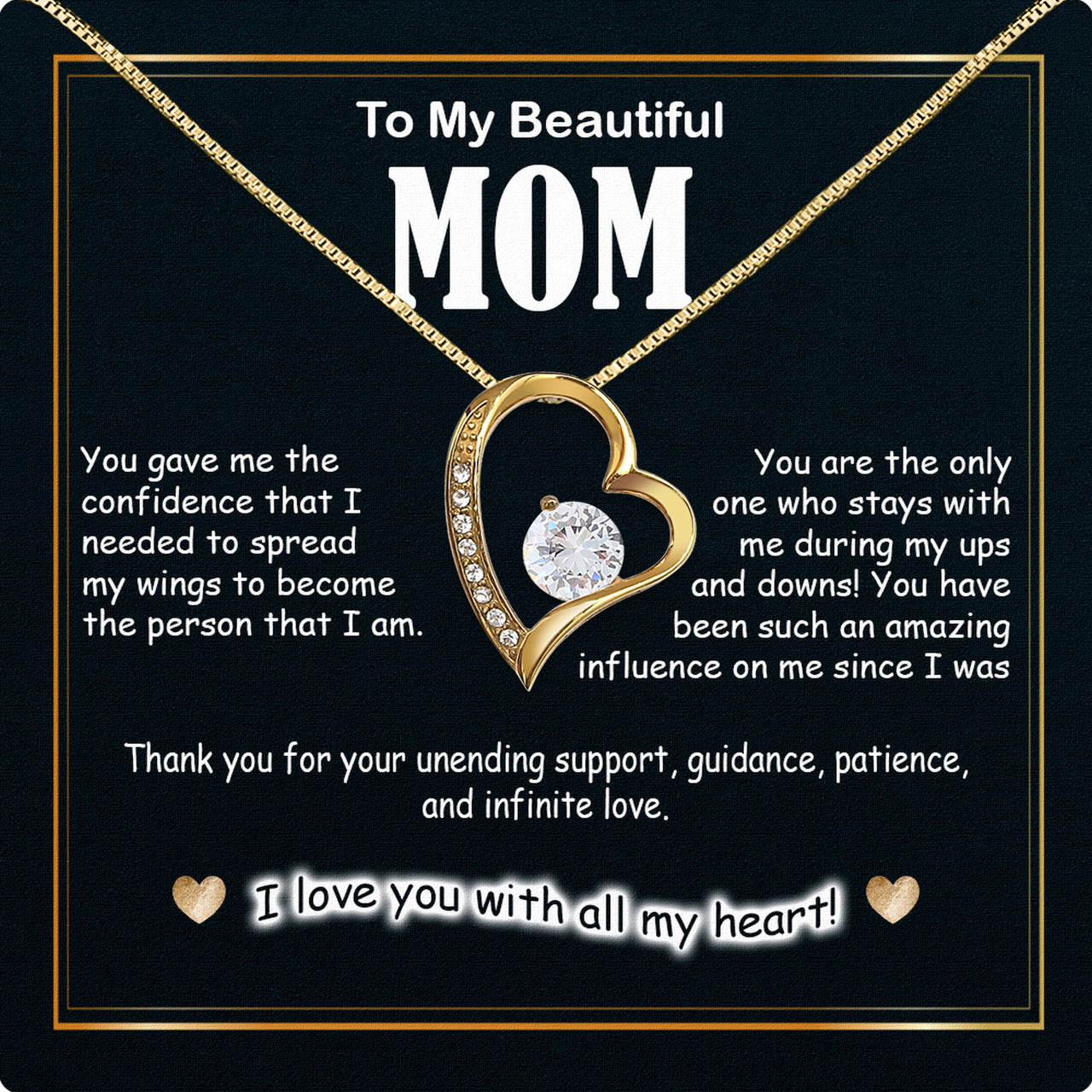 Radiant Mom Necklace: A Heartfelt Token of Love and Gratitude