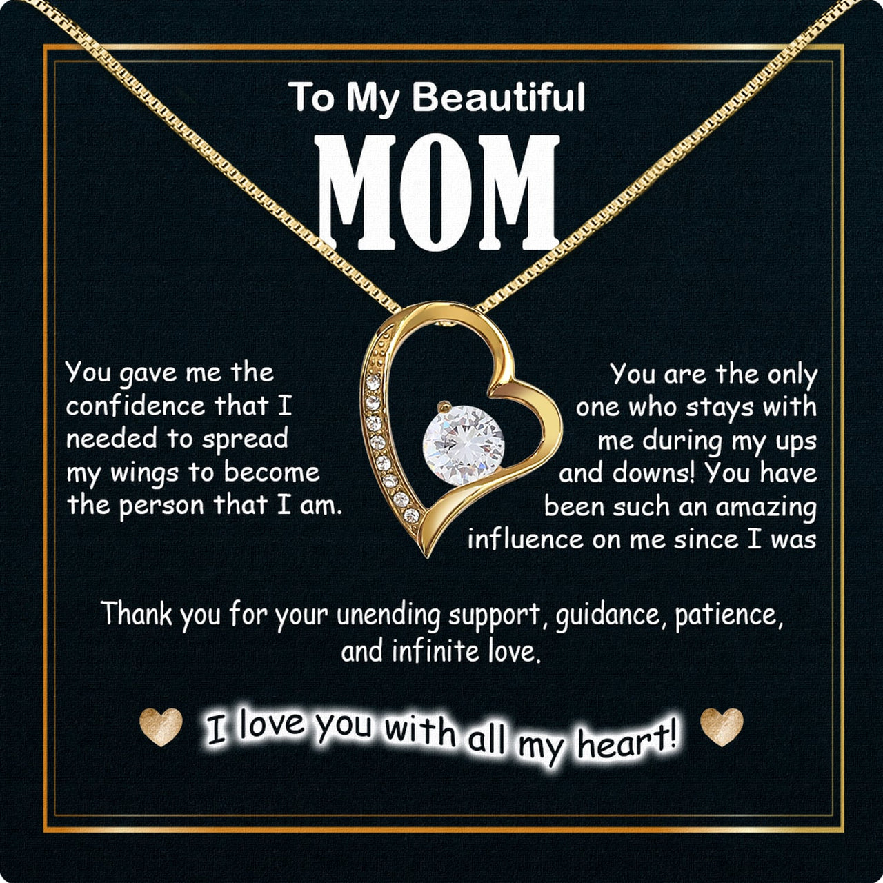 Radiant Mom Necklace: A Heartfelt Token of Love and Gratitude