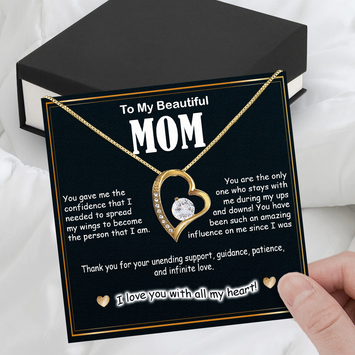 Radiant Mom Necklace: A Heartfelt Token of Love and Gratitude