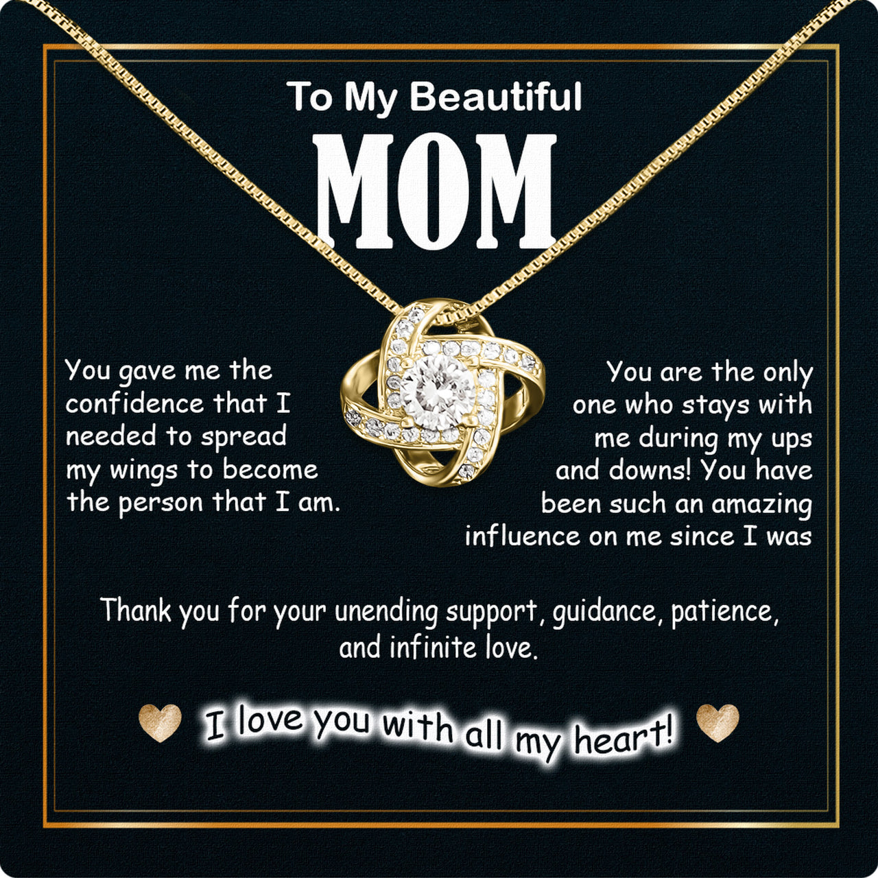 Radiant Mom Necklace: A Heartfelt Token of Love and Gratitude