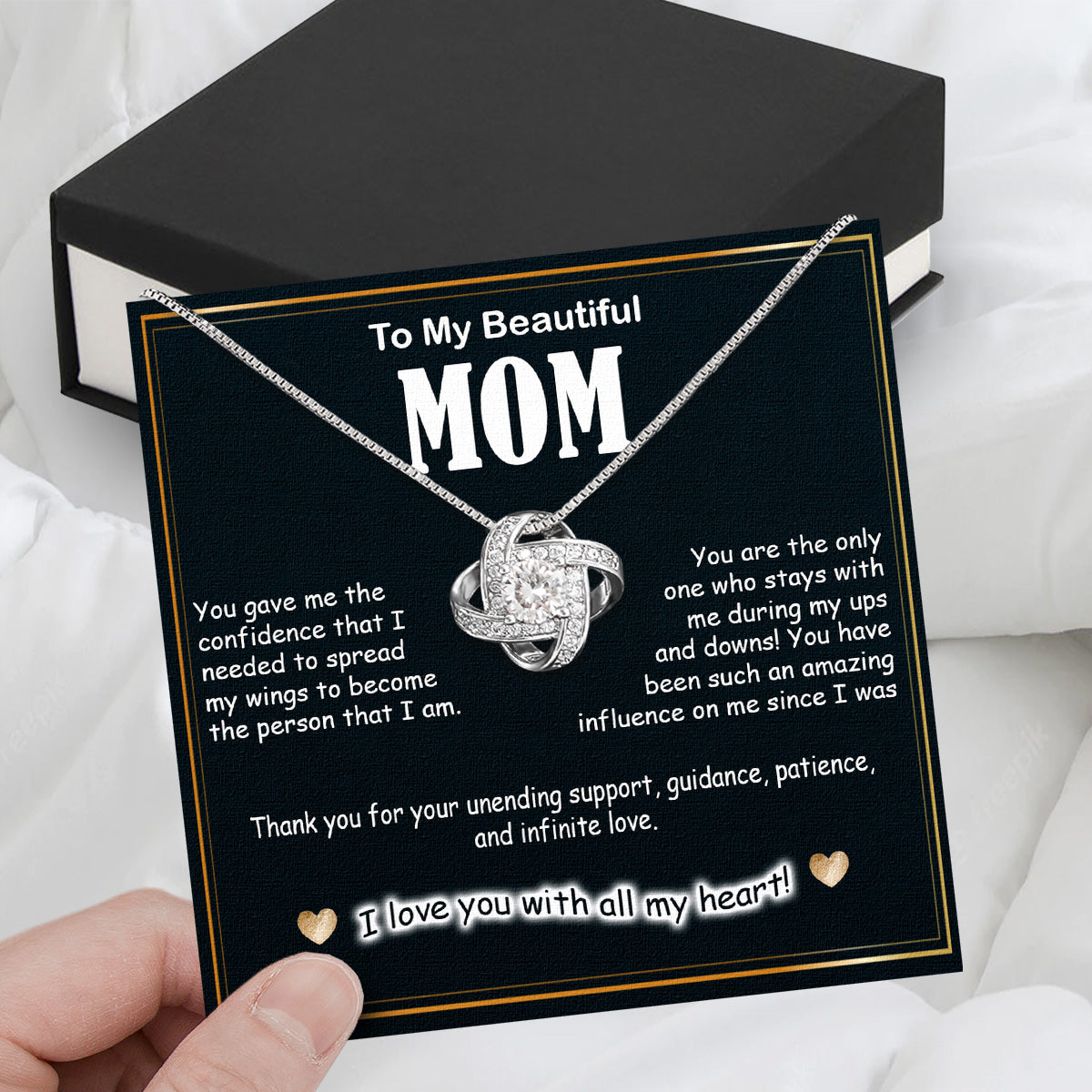 Radiant Mom Necklace: A Heartfelt Token of Love and Gratitude