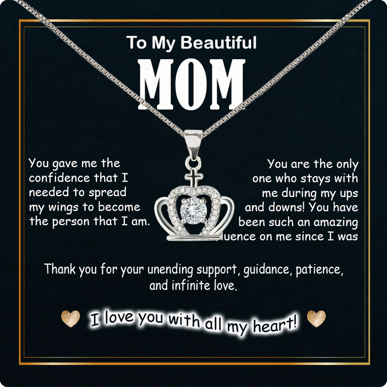 Radiant Mom Necklace: A Heartfelt Token of Love and Gratitude