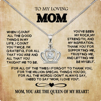 Thumbnail for Radiant Mom Necklace: A Heartfelt Token of Love and Gratitude