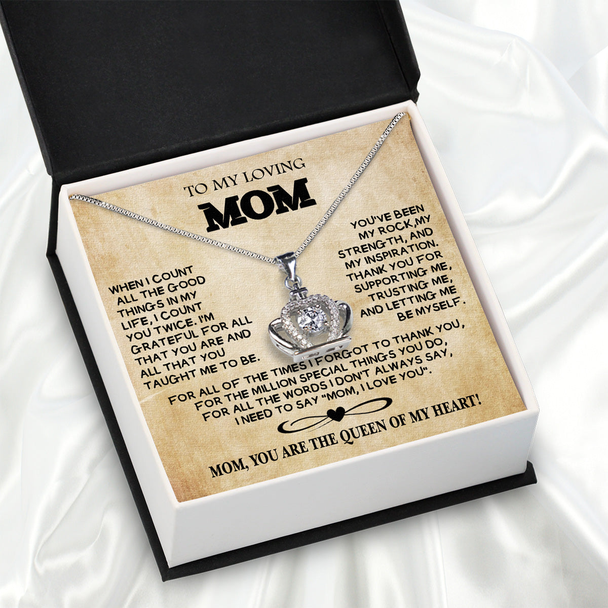 Radiant Mom Necklace: A Heartfelt Token of Love and Gratitude