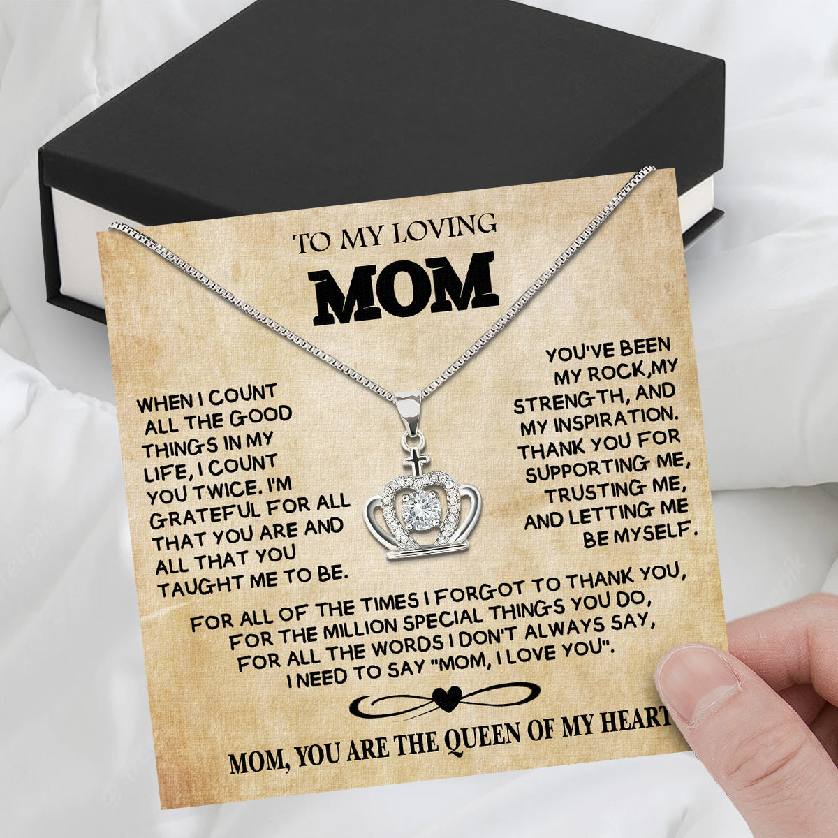 Radiant Mom Necklace: A Heartfelt Token of Love and Gratitude