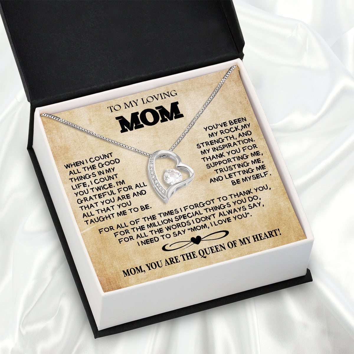 Radiant Mom Necklace: A Heartfelt Token of Love and Gratitude