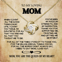 Thumbnail for Radiant Mom Necklace: A Heartfelt Token of Love and Gratitude