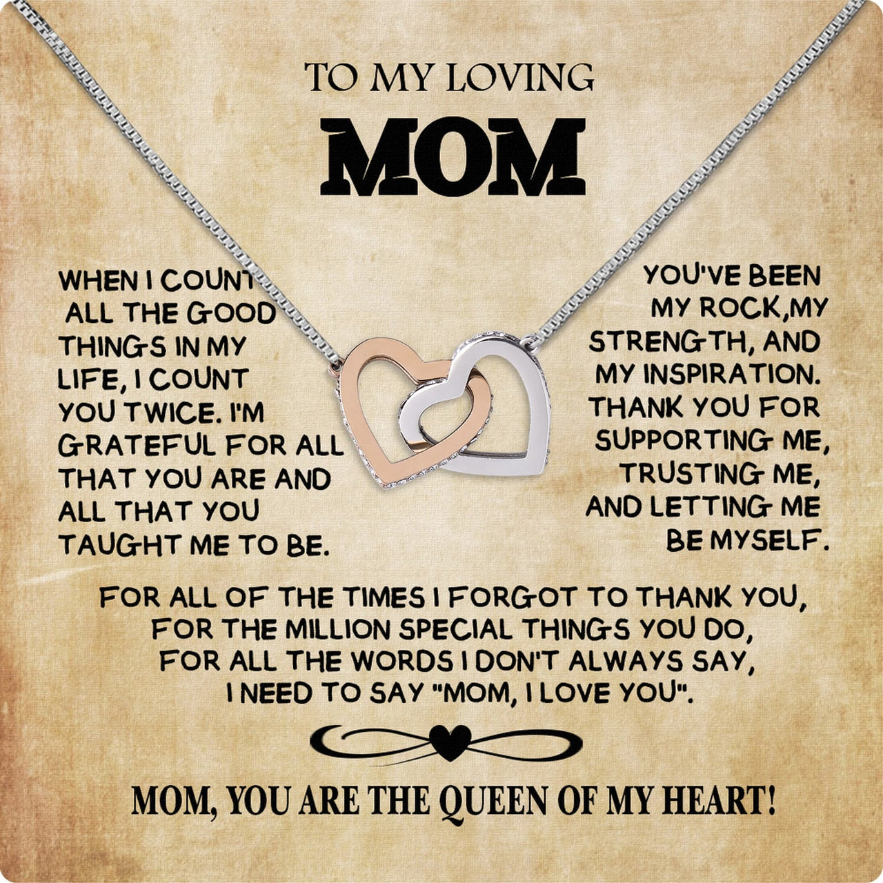 Radiant Mom Necklace: A Heartfelt Token of Love and Gratitude