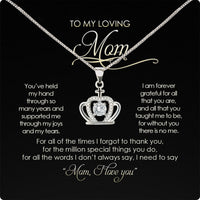 Thumbnail for Radiant Mom Necklace: A Heartfelt Token of Love and Gratitude