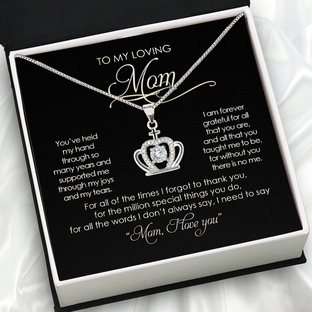 Radiant Mom Necklace: A Heartfelt Token of Love and Gratitude