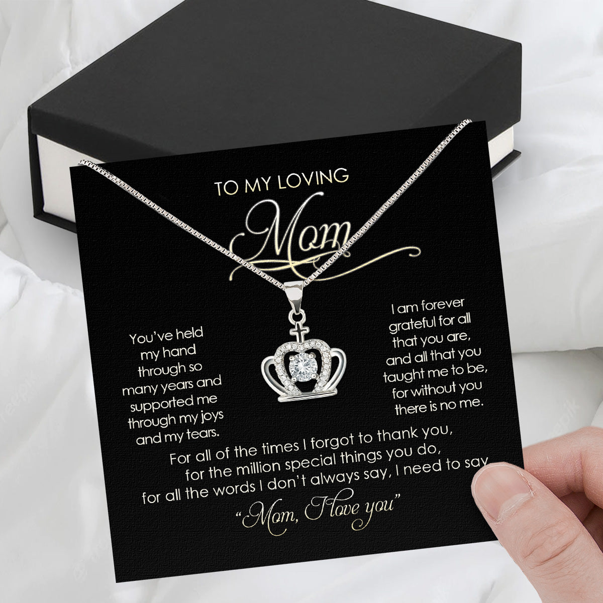 Radiant Mom Necklace: A Heartfelt Token of Love and Gratitude