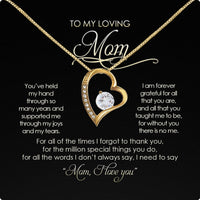 Thumbnail for Radiant Mom Necklace: A Heartfelt Token of Love and Gratitude