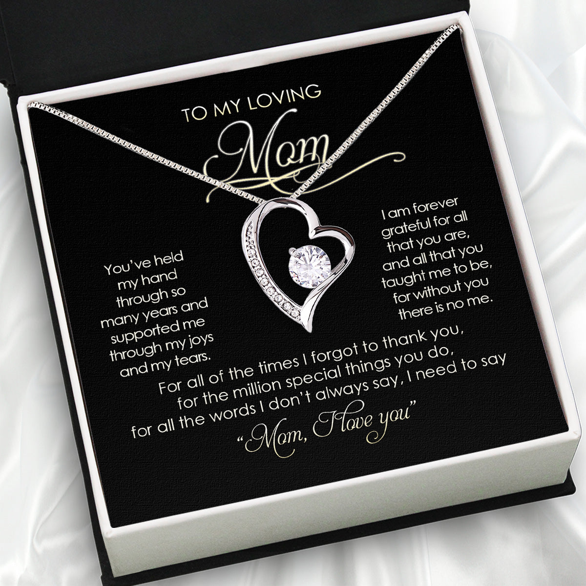 Radiant Mom Necklace: A Heartfelt Token of Love and Gratitude