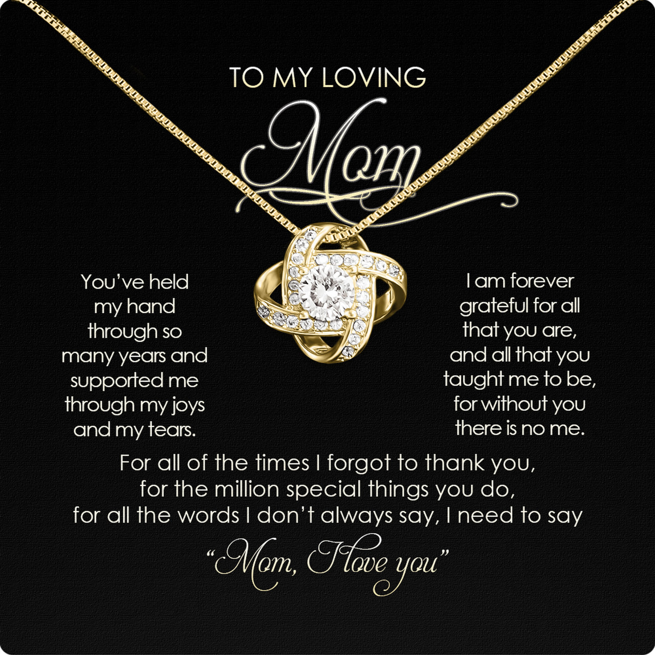 Radiant Mom Necklace: A Heartfelt Token of Love and Gratitude