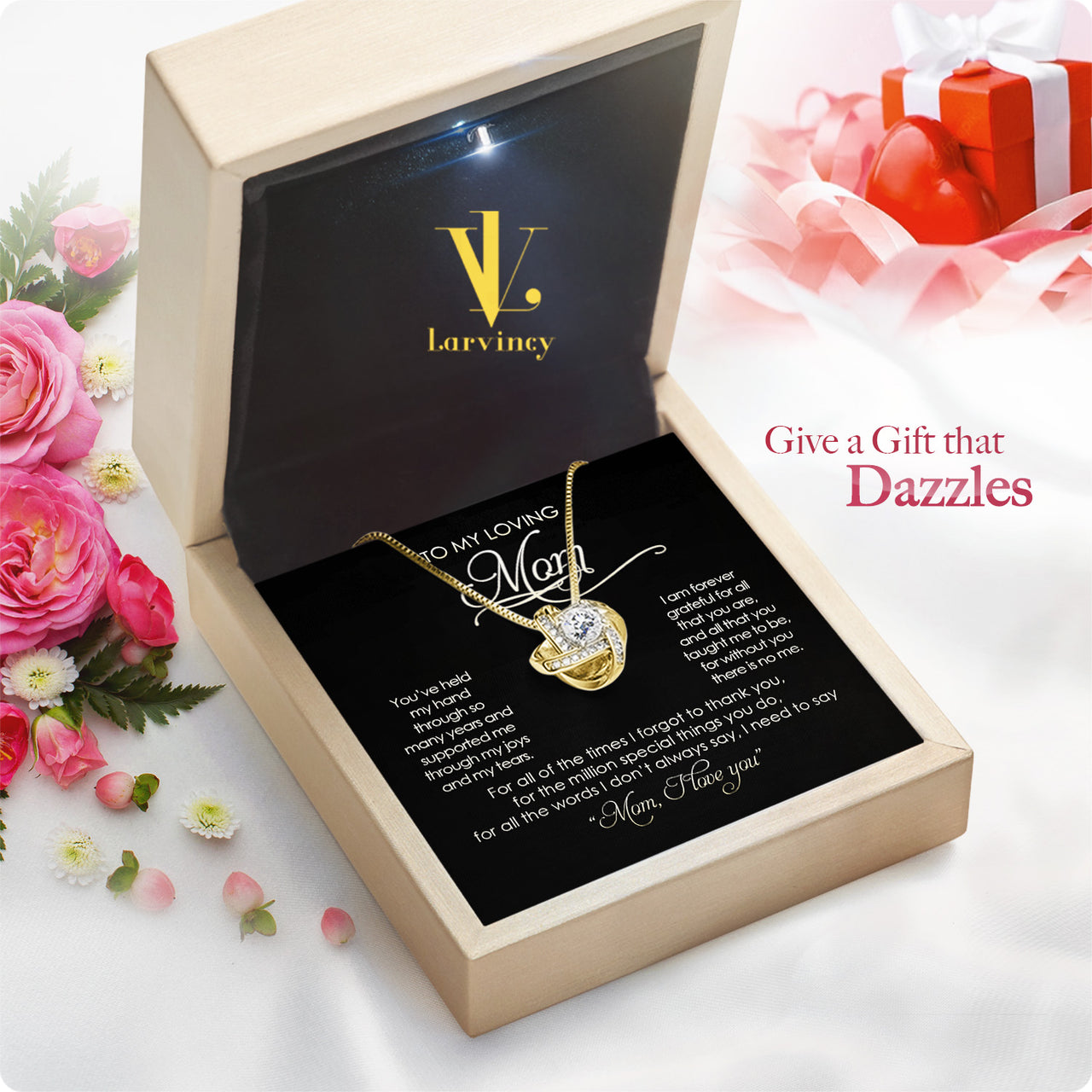 Radiant Mom Necklace: A Heartfelt Token of Love and Gratitude