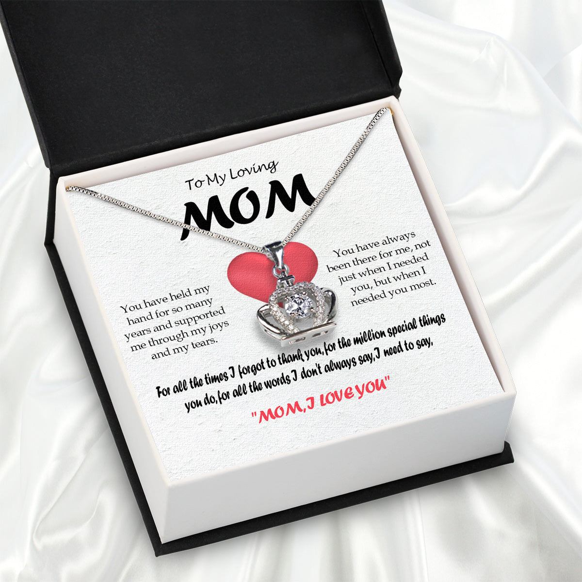 Radiant Mom Necklace: A Heartfelt Token of Love and Gratitude