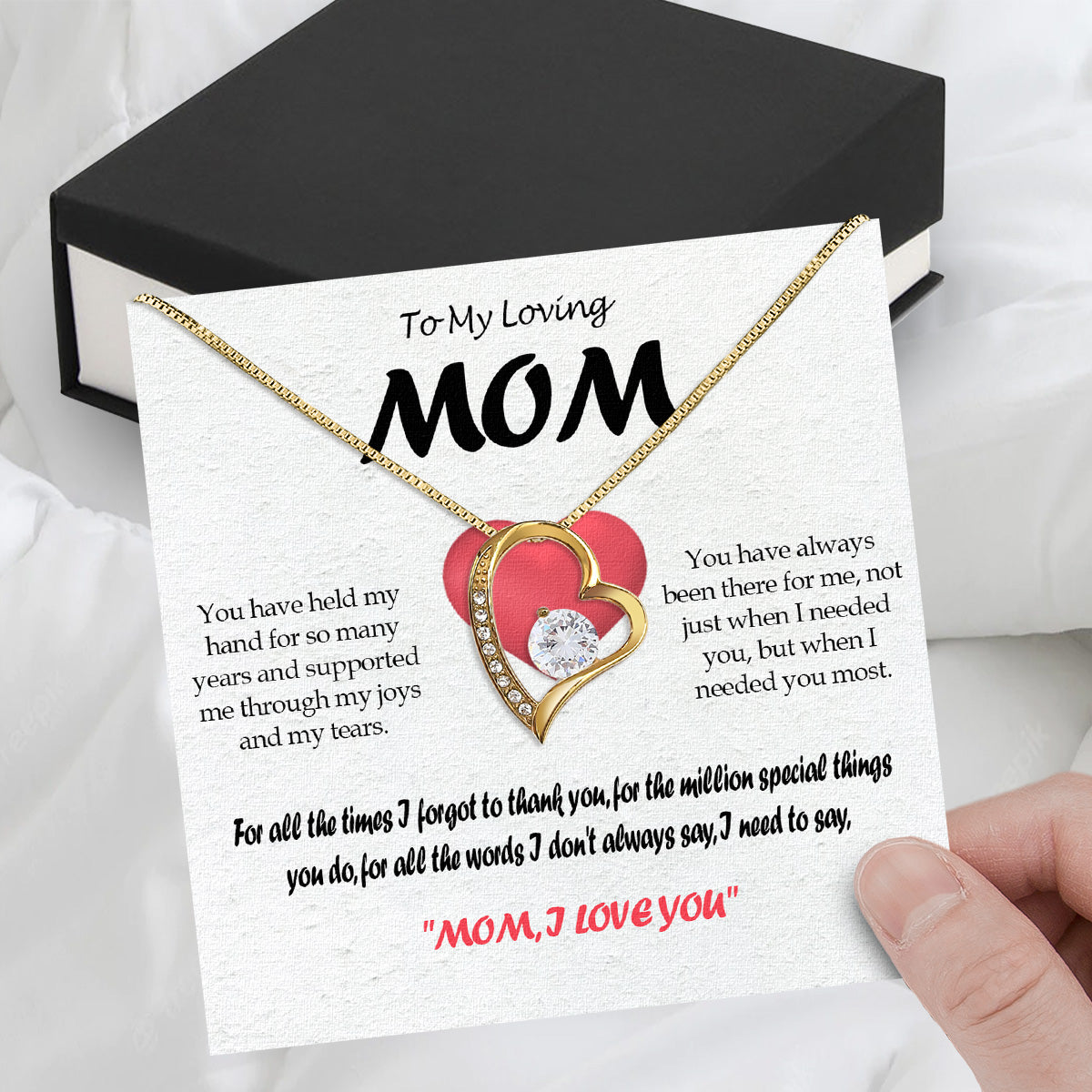 Radiant Mom Necklace: A Heartfelt Token of Love and Gratitude