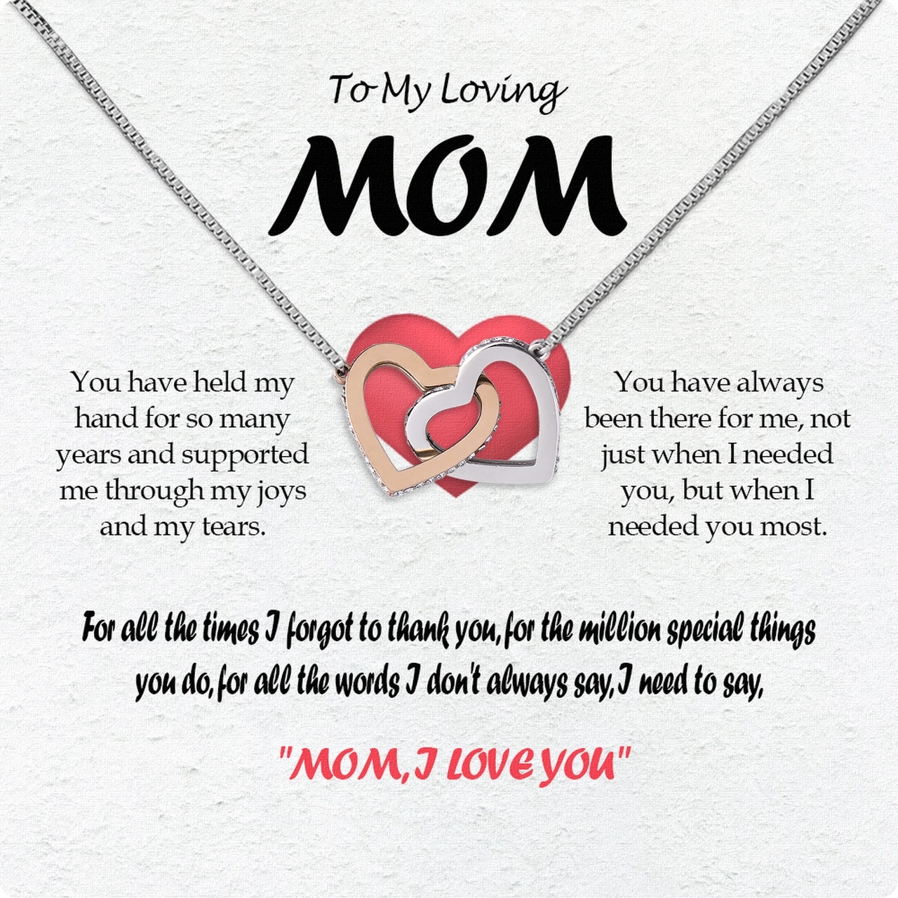 Radiant Mom Necklace: A Heartfelt Token of Love and Gratitude