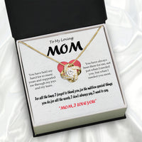 Thumbnail for Radiant Mom Necklace: A Heartfelt Token of Love and Gratitude