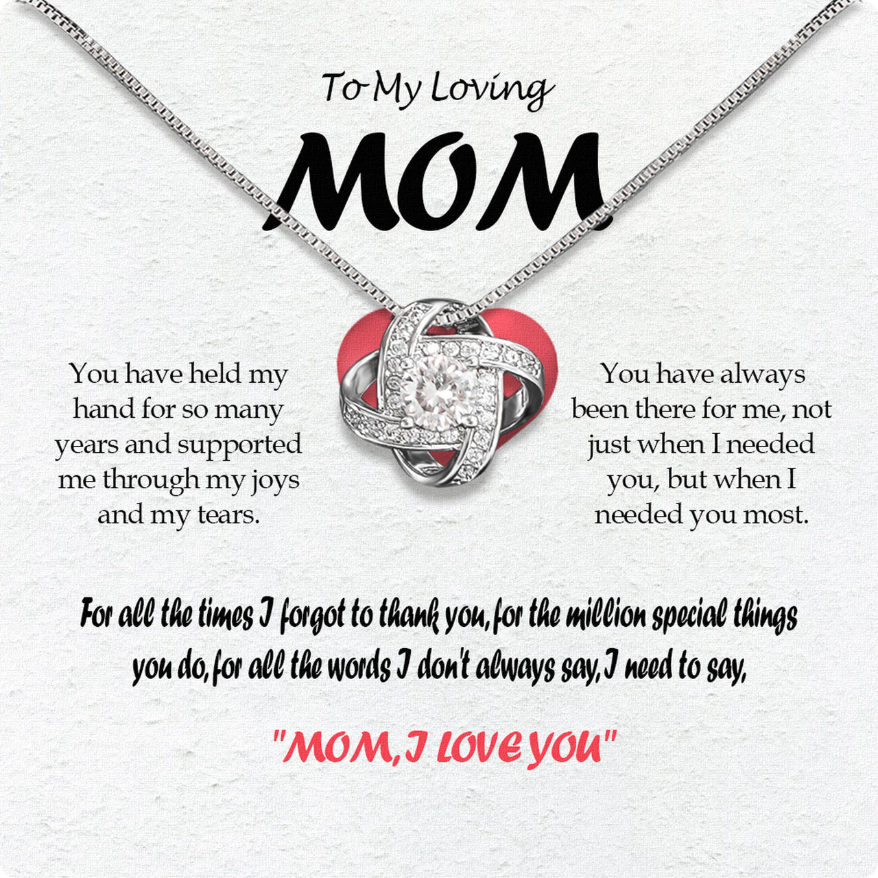 Radiant Mom Necklace: A Heartfelt Token of Love and Gratitude