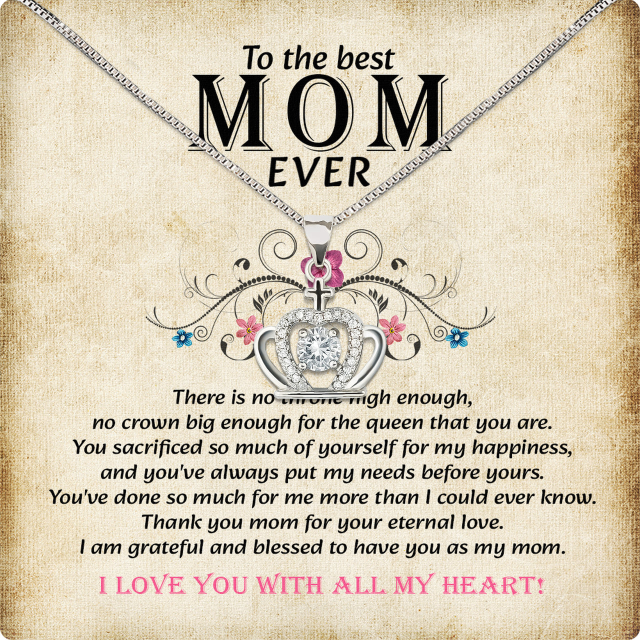 Radiant Mom Necklace: A Heartfelt Token of Love and Gratitude